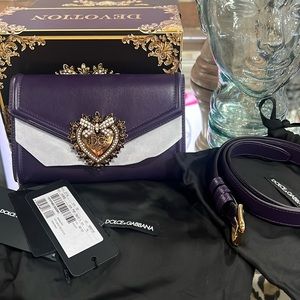 •NWB Dolce & Gabbana Devotion Waist bag
